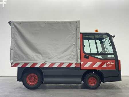 Electric platform trucks 2001  Linde W20 (3)