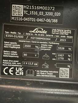 Eléctrico - 4 rodas 2023  Linde E35H-01/600-388 (10)