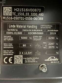 Elektro čtyřkolový VZV 2019  Linde E50HL-01/600-388 (10)