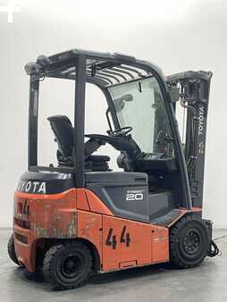 4-wiel elektrische heftrucks 2016  Toyota 8FBMKT20 (2)