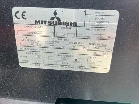 4-wiel elektrische heftrucks 2017  Mitsubishi FB25CN (4)