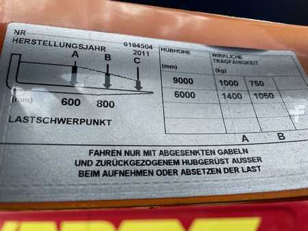 Carretilla retráctil 2011 BT RRE-140 (4)