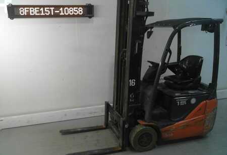 3-wiel elektrische heftrucks 2016  Toyota 8FBE15T (8)