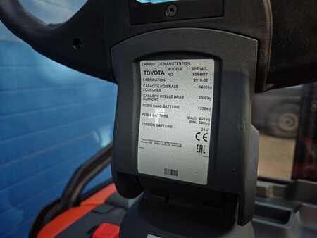 Tukipyörätrukki 2018  BT SPE 140L (7)