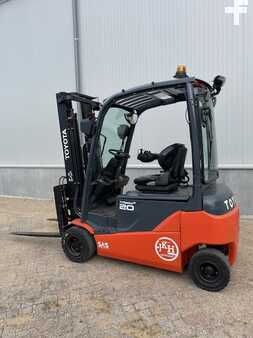 Chariots électriques à 4 roues 2017  Toyota 8FBM20T (4)