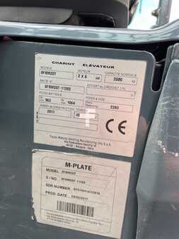 Chariots électriques à 4 roues 2017  Toyota 8FBM20T (9)