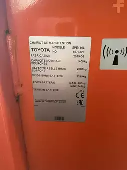 Hochhubwagen 2019  BT SPE140L (4)