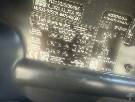 Elektro 4 Rad 2020  Linde E25-01 (7)