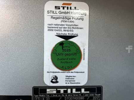 Niederhubwagen Sitz  Still FS-X 33 Coldstore (5)