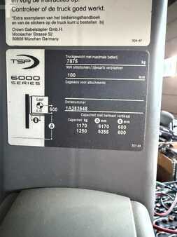 Empilhadores de via estreita 2012  Crown TSP 6000-1.25 (2)