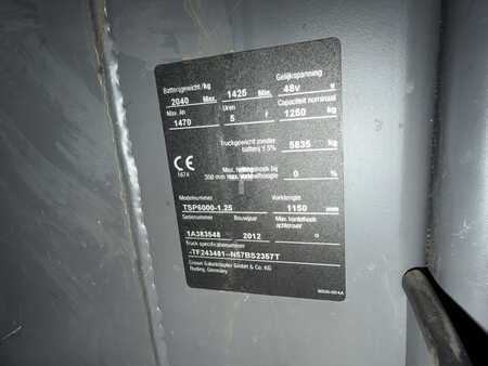 Empilhadores de via estreita 2012  Crown TSP 6000-1.25 (3)