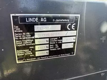Electric - 4 wheels 2000  Linde E30-02 (5)
