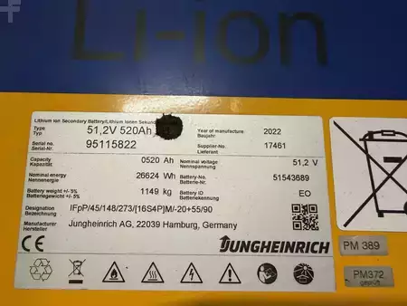 Retráctil 2022  Jungheinrich ETV214 Li-Ion 1070DZ (3 machine's available) (5)