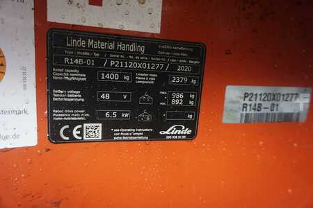 Schubmaststapler 2020  Linde R 14 B  -01 (5)