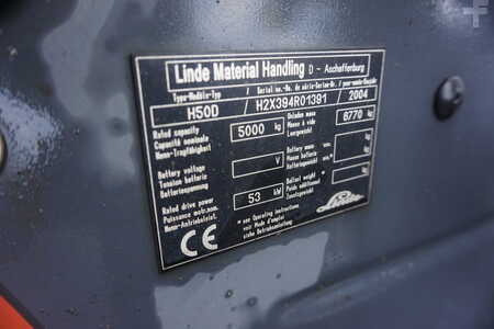 Wózki widłowe diesel 2004  Linde H 50D - Dieselstapler (9)