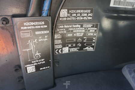 Diesel Forklifts 2018  Linde H 45D-02 - Triplex (11)