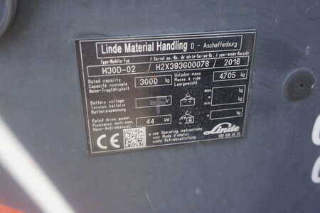 Diesel Forklifts 2016  Linde H 30D-02 - Triplex (10)