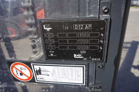 Hochhubwagen 2017  Linde L 12L AP - Triplex - 810 Stunden (6)