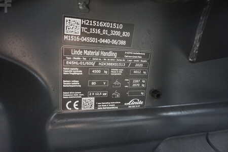 Carrelli elettrici 4 ruote 2020  Linde E 45HL-01/600 - 2020er (9)