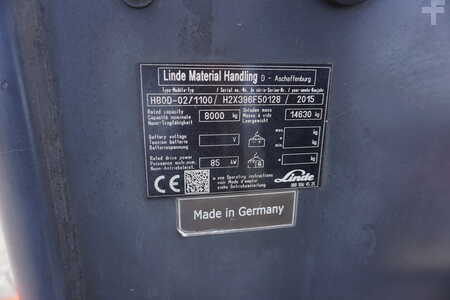 Chariots élévateurs diesel 2015  Linde H 80 -02 /1100 (4)