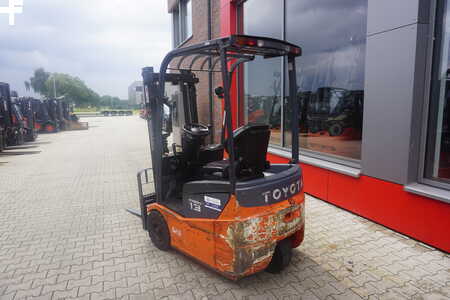3-wiel elektrische heftrucks 2010  Toyota 7FBEST13 - 2019er Batterie (10)