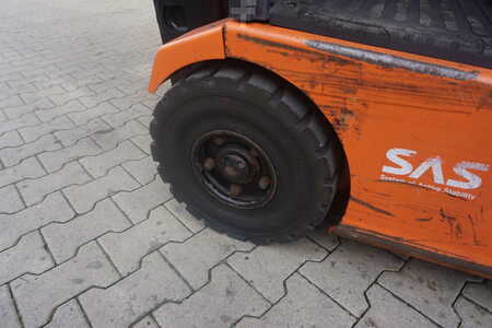 3-wiel elektrische heftrucks 2010  Toyota 7FBEST13 - 2019er Batterie (8)