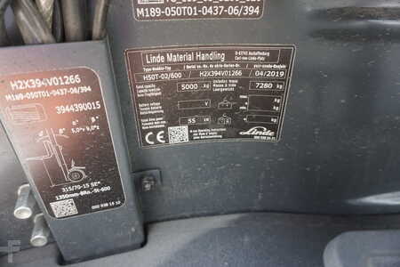 Treibgasstapler 2019  Linde H 50 T 02 600 (10)