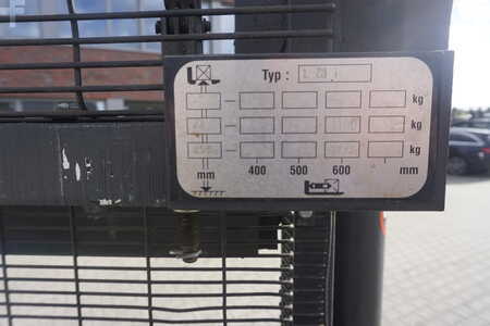 Wózek wysokiego podnoszenia 2011  Linde L 20 I (3)