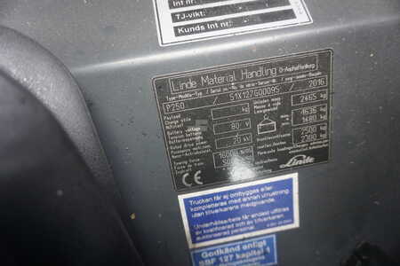 Wózki kontenerowe - Linde P 250 - Schlepper (6)