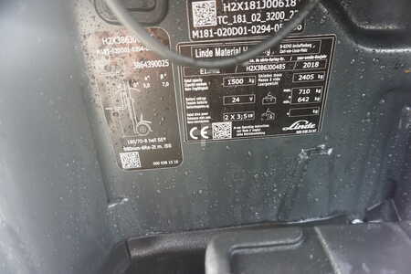 Elektro tříkolové VZV 2018  Linde E 15-02 - 2018er (7)