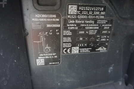 Sähkö - 4 pyör 2019  Linde E 16PH-02 - 2019er - 6.378 Stunden (10)