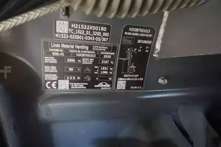 Elektrisk- 4 hjul 2020  Linde E 25L-01 - 2023er Batterie (16)