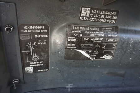 Chariots élévateurs GPL 2019  Linde H 20T-01 - Triplex - 2019er (8)