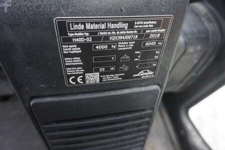 Diesel Forklifts 2018  Linde H 40D-02 - Triplex (10)