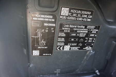 Elektrisk- 3 hjul 2018  Linde E 16-02 - 2018er (4)