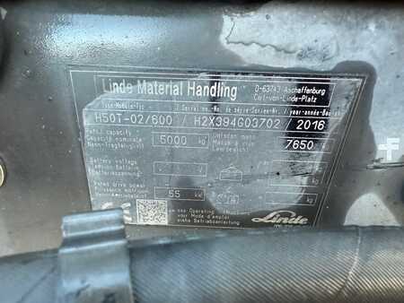 Gas gaffeltruck 2016  Linde H 50 T 600 (5)