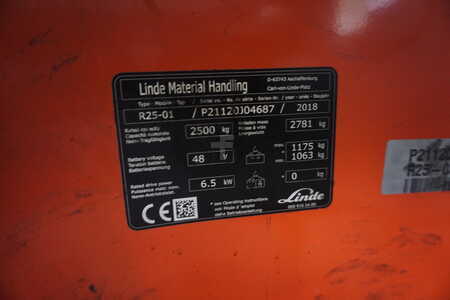 Carrelli retrattili 2018  Linde R 25-01 - 2021er Batterie (9)