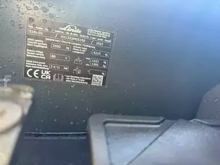 Electric - 4 wheels 2023  Linde E 35 L , Demogerät (9)