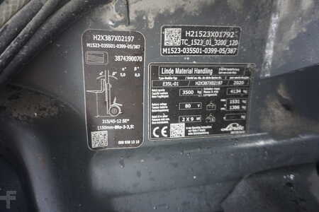 Container Handlers 2020  Linde E 35L-01 - 2020er (12)