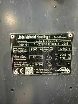 Electric - 4 wheels 2015  Linde E 80 -01 Triplex (6)