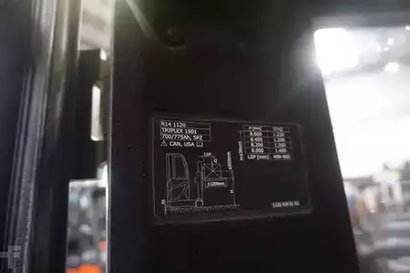 Chariots à mât rétractable 2020  Linde R 14-01 - Coldstore - 3.319 Stunden (4)