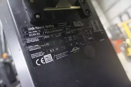 Carrelli retrattili 2017  Linde R 14X-03 - Nur 5.484 Stunden (5)