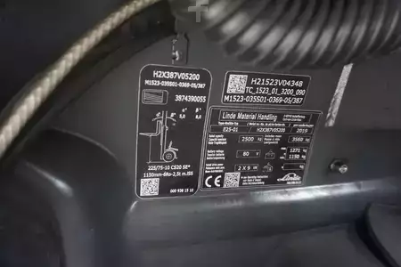 Carrelli elevatori per container 2019  Linde E 25L-01 - 2019er (10)