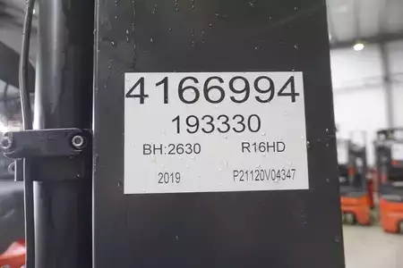 Skyvemast 2019  Linde R 16HD-01 - 2019er (2)