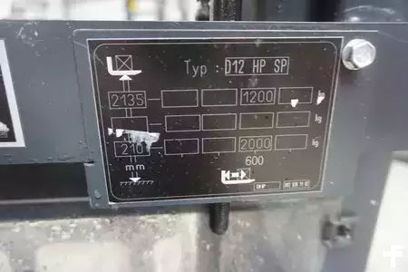 Stoccatori uomo a piedi 2020  Linde D 12HPSP - Nur 1.887 Stunden (5)