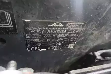 Lavtløftende truck 2023  Linde T 20SP - Baujahr 2023 (7)