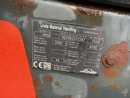 Diesel gaffeltruck 2009  Linde H 30 D EVO (7)