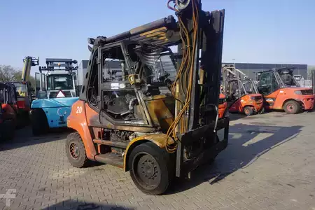 Diesel gaffeltruck 2023  Linde H 80D-03 - Brandschaden (1)