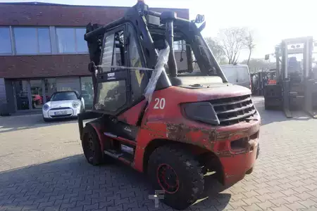 Diesel gaffeltruck 2023  Linde H 80D-03 - Brandschaden (9)