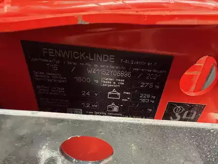 Lavtløftende truck 2021  Linde T 16  10 Stück (3)